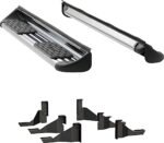 Luverne 481033-571032 Running Boards, Polished, Stainless Steel, Crew Cab Pickup/Crew Cab Pickup, Side Entry 7 in. Series