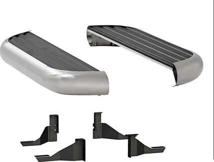 Luverne 575060-571031 Running Boards, with Polished Stainless Steel Trim, Standard Cab Pickup, 6 1/2 in. MegaStep Series