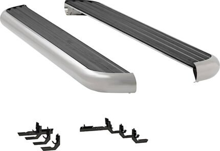 Luverne 575078-570938 Running Boards, with Polished Stainless Steel Trim, 76.3 in. Bed, Standard Cab Pickup, 6 1/2 in. MegaStep Series