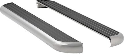 Luverne 575088-571633 6 1/2 in. MegaStep Series Running Boards, Polished Non-Powered Aluminum Set of 2