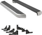 Luverne 575098-571339 Running Boards, with Polished Stainless Steel Trim, 98.3 in. Bed, Standard Cab Pickup, 6 1/2 in. MegaStep Series