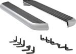 Luverne 575098-571475 Running Boards, 98 in. Length, with Polished Stainless Steel Trim, 6 1/2 in. MegaStep Series