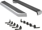 Luverne 575098-571725 Running Boards, 98 in. Length, with Polished Stainless Steel Trim, 6 1/2 in. MegaStep Series