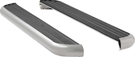 Luverne 575098-571729 Running Boards, with Polished Stainless Steel Trim, Extended Cab Pickup/Standard Cab Pickup, 81.9/98.1 in. Bed, 6 1/2 in. MegaStep Series