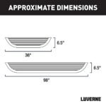 Luverne 575100-570747 MegaStep Series Running Boards, Polished Non-Powered Stainless Steel Set of 2 - Image 4