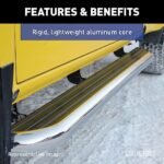 Luverne 575100-570747 MegaStep Series Running Boards, Polished Non-Powered Stainless Steel Set of 2 - Image 7