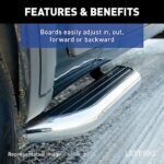 Luverne 575100-571477 MegaStep Series Running Boards, Polished Non-Powered Stainless Steel Set of 2 - Image 6