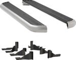 Luverne 575102-571439 Running Boards, with Polished Stainless Steel Trim, 76.3 in. Bed, Crew Cab Pickup, 6 1/2 in. MegaStep Series