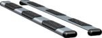 Luverne 583125-571729 Running Boards, Powdercoated Silver, Aluminum, 81.9/98.1 in. Bed, Crew Cab Pickup, O-Mega II 6 in. Series