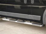 Luverne 583125-571729 Running Boards, Powdercoated Silver, Aluminum, 81.9/98.1 in. Bed, Crew Cab Pickup, O-Mega II 6 in. Series - Image 2