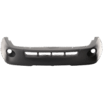 Replacement Front Primed Bumper Cover, Base Model, Sedan