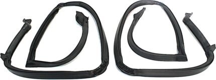 Metro Moulded RR 7002-B Weatherstrip Seal - Driver Or Passenger Side, Roof top, Direct Fit, Set of 2