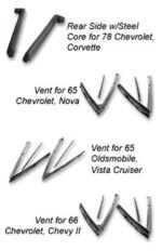 Metro Moulded WR 2021 OE Series Weatherstrip Seal - Front, Driver Or Passenger Side, Window, Direct Fit, Set of 2 - Image 2