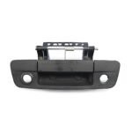 Mopar 68197873AA OE Replacement Series Tailgate Handle, Black Plastic With Camera Hole With Key Hole