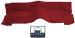 Newark Auto Products 40-2001615 Front Carpet Kit, Red, Loop carpet - Image 2