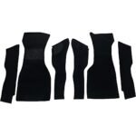 Newark Auto Products FC170-231557 Carpet Kit, Gunmetal, Cotton, Nylon, Rayon Loop pile