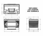 Odyssey Battery ODP-AGM34 Battery - Performance Series, Direct Fit, Sold individually - Image 2