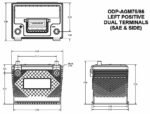 Odyssey Battery ODP-AGM75 86 Battery - Performance Series, Direct Fit, Sold individually - Image 4