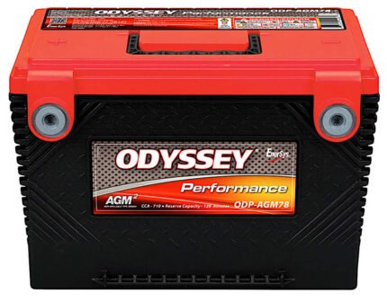 Odyssey Battery ODP-AGM78 Battery - Performance Series, Direct Fit, Sold individually