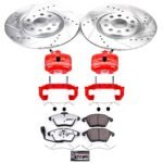 Powerstop 2-Wheel Set Power Stop&reg; KC2259A-26 Front Z26 Muscle Carbon-Fiber Ceramic Brake Pad, Drilled & Slotted Rotor and Caliper Kit - Image 5