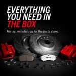 Powerstop 2-Wheel Set Power Stop&reg; KC2442-36 Front Z36 Z36 Truck Carbon-Fiber Ceramic Brake Pad, Drilled & Slotted Rotor + Calipers - Image 9