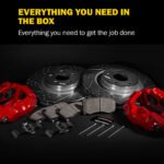 Powerstop 2-Wheel Set Power Stop&reg; KC3127 Rear Z23 Daily Carbon-Fiber Ceramic Brake Pad, Drilled & Slotted Rotor and Caliper Kit - Image 15