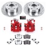 Powerstop 2-Wheel Set Power Stop&reg; KC4845-26 Rear Z26 Muscle Carbon-Fiber Ceramic Brake Pad, Drilled & Slotted Rotor and Caliper Kit - Image 8