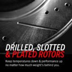 Powerstop 4-Wheel Set Power Stop&reg; KC5476 Front and Rear Z23 Daily Carbon-Fiber Ceramic Brake Pad, Drilled & Slotted Rotor and Caliper Kit - Image 14