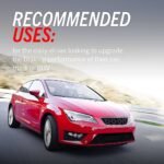 Powerstop KC6821 Front Brake Disc and Caliper Kit, Cross-drilled and Slotted 8 Lugs 363.7 mm Powdercoated red, Carbon Fiber Ceramic, RWD, Z23 Evolution Sport Series - Image 12