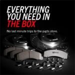 Powerstop KC8758-36 Rear Brake Disc and Caliper Kit, Cross-drilled and Slotted 5 Lugs 349.9 mm Red Powdercoat Caliper, Carbon Fiber Ceramic, Z36 Extreme Truck And Tow - Image 3