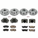Powerstop 4-Wheel Set Power Stop&reg; KCOE2162 Front and Rear OE Stock Replacement Low-Dust Ceramic Brake Pad, Rotor and Caliper Kit - Image 4
