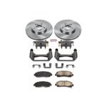 Powerstop 2-Wheel Set Power Stop&reg; KCOE2429 Front OE Stock Replacement Low-Dust Ceramic Brake Pad, Rotor and Caliper Kit - Image 4