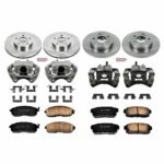 Powerstop 4-Wheel Set Power Stop&reg; KCOE2706 Front and Rear OE Stock Replacement Low-Dust Ceramic Brake Pad, Rotor and Caliper Kit - Image 4