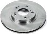 Powerstop KCOE2743 Front and Rear Brake Disc and Caliper Kit, Plain Surface 5 Lugs 281.6 mm Natural Caliper, Ceramic, Z17 OE Replacement - Image 2