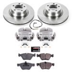 Powerstop 2-Wheel Set Power Stop&reg; KCOE3077 Front OE Stock Replacement Low-Dust Ceramic Brake Pad, Rotor and Caliper Kit - Image 4