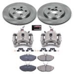 Powerstop 2-Wheel Set Power Stop&reg; KCOE3141 Rear OE Stock Replacement Low-Dust Ceramic Brake Pad, Rotor and Caliper Kit - Image 4
