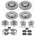 Powerstop 4-Wheel Set Power Stop&reg; KCOE4065 Front and Rear OE Stock Replacement Low-Dust Ceramic Brake Pad, Rotor and Caliper Kit - Image 4