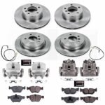 Powerstop 4-Wheel Set Power Stop&reg; KCOE4102 Front and Rear OE Stock Replacement Low-Dust Ceramic Brake Pad, Rotor and Caliper Kit - Image 4