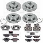 Powerstop 4-Wheel Set Power Stop&reg; KCOE4104 Front and Rear OE Stock Replacement Low-Dust Ceramic Brake Pad, Rotor and Caliper Kit - Image 4