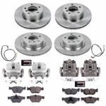 Powerstop 4-Wheel Set Power Stop&reg; KCOE4106 Front and Rear OE Stock Replacement Low-Dust Ceramic Brake Pad, Rotor and Caliper Kit - Image 4