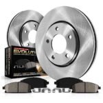 Powerstop 4-Wheel Set Power Stop&reg; KCOE4475B Front and Rear OE Stock Replacement Low-Dust Ceramic Brake Pad, Rotor and Caliper Kit - Image 7
