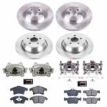 Powerstop 4-Wheel Set Power Stop&reg; KCOE7912 Front and Rear OE Stock Replacement Low-Dust Ceramic Brake Pad, Rotor and Caliper Kit - Image 4