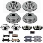 Powerstop 4-Wheel Set Power Stop&reg; KCOE7913 Front and Rear OE Stock Replacement Low-Dust Ceramic Brake Pad, Rotor and Caliper Kit - Image 4