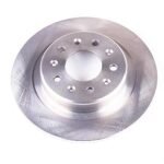 Powerstop KCOE8799 Front and Rear Brake Disc and Caliper Kit, Plain Surface 5 Lugs 288.2 mm Natural Caliper, Ceramic, Z17 OE Replacement - Image 2