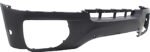 ReplaceXL Front Primed Bumper Cover, For Models With Parking Sensor, With Side View Camera - Image 2