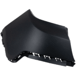 ReplaceXL Rear, Driver Side Bumper End, Primed Plastic CAPA Certified