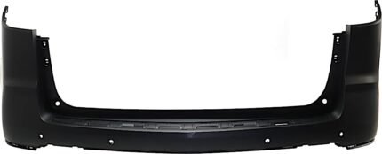 ReplaceXL Rear, Upper Primed Bumper Cover, With Parking Aid Sensor Holes CAPA Certified