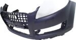 ReplaceXL Front Primed Bumper Cover, For Models Without S-Line Package, With Parking Aid Sensor Holes, With Headlight Washer Holes - Image 2
