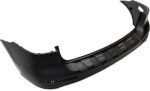 ReplaceXL Rear Primed Bumper Cover, Without Parking Aid Sensor Holes, Except ML63 Model, CAPA CERTIFIED - Image 3