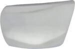 ReplaceXL Front, Driver Side Bumper End, Chrome Plastic CAPA Certified